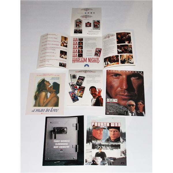 #756 LOT OF 5 MOVIE ADVERTISING INC EDDIE MURPHY