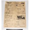 Image 1 : #757 VINTAGE MODEL KIT POSTER B-26 MARAUDER 1942