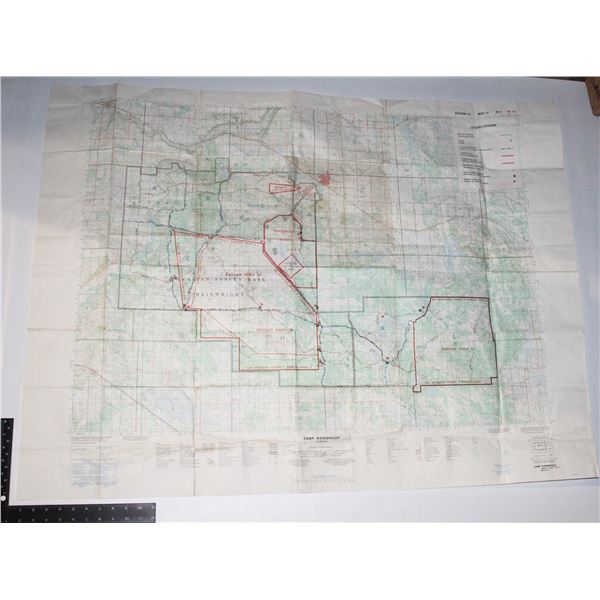 #764 MILITARY CAMP WAINWRITE ALBERTA 1975 48X36