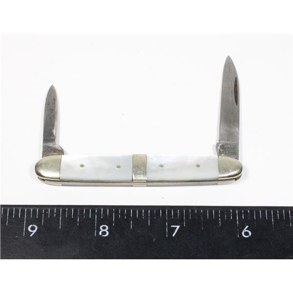 #778 PREMIER LIFE TIME POCKET KNIFE INLAID