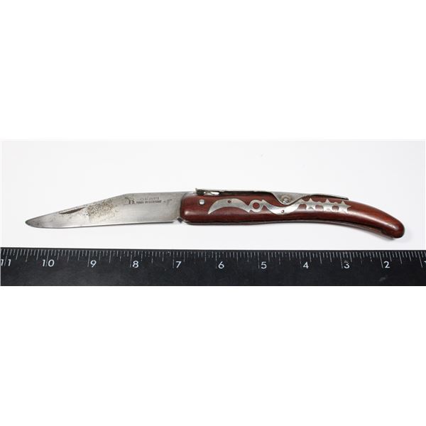 #786 OKAPI GERMAN LARGE POCKET KNIFE ORNATE HANDLE
