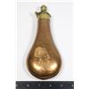 Image 1 : #829 MODERN MADE POWDER FLASK NAPOLEON DESIGN