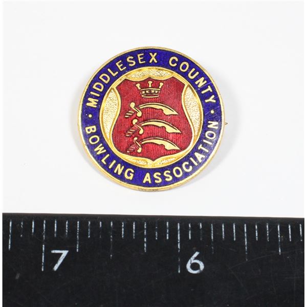 #855 MIDDLESEC COUNTY BOWLING ASSOCIATION PIN
