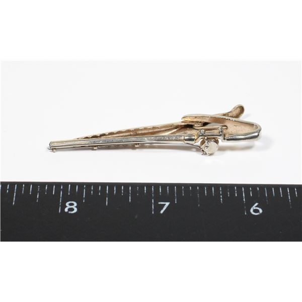 #859  HICKOK USA FISHING ROD TIE CLIP MENS FASHION