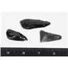 Image 1 : #863 LOT OF 3 ANTIQUE ARROW HEADS LARGE SIZE