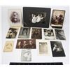 Image 1 : #887 LOT OF ANTIQUE BLACK AND WHITE FAMILY PHOTOS