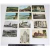 Image 1 : #888 LOT 12 CANADIAN VINTAGE POSTCARDS PROVINCES