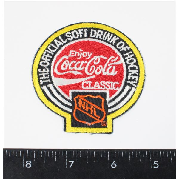 #904 NHL COCA-COLA CLASSIC JACKET PATCH