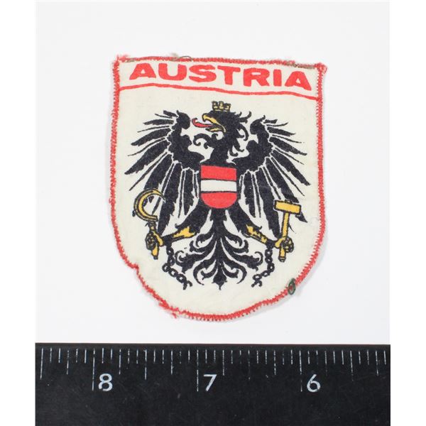 #905 VINTAGE AUSTRIA JACKET PATCH CREST EUROPE