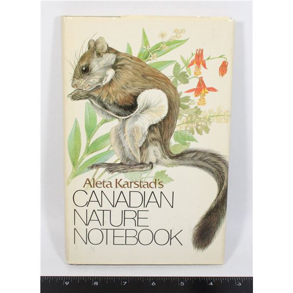 #913 CANADIAN NATURE NOTEBOOK HARDCOVER BOOK
