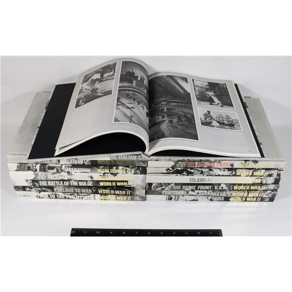 #925 LOT OF 14 TIME LIFE BOOKS WW2 HARDCOVER