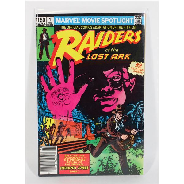 #926 MARVEL COMICS RAIDERS OF THE LOST ARK #1 1982