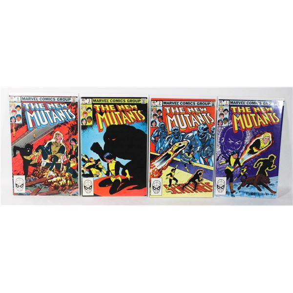 #928 MARVEL COMICS THE NEW MUTANTS #1-#4 1983