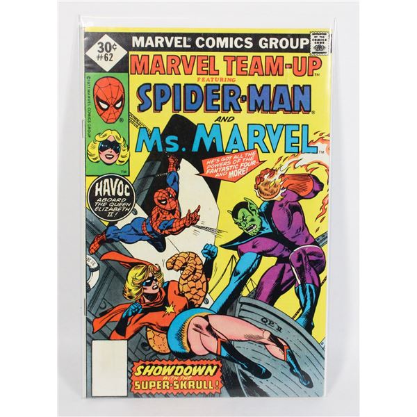 #931 MARVEL COMICS MARVEL TEAM-UP #62 1977