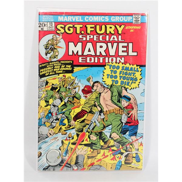 #956 MARVEL SGT. FURY SPECIAL MARVEL EDITION #13