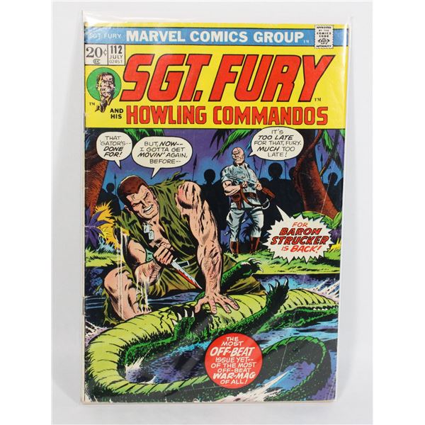 #959 MARVEL COMICS  SGT. FURY #112 JULY 1973