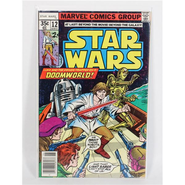 #961 MARVEL COMICS STAR WARS #12 JUNE 1978S NEWS