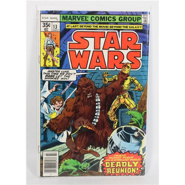 #962 MARVEL COMICS STAR WARS #13 1978 NEWSSTAND