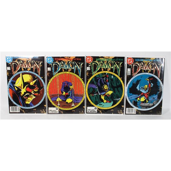 #966 DC DETECTIVE COMICS DEMON #1-#4 COMPLETE 1987
