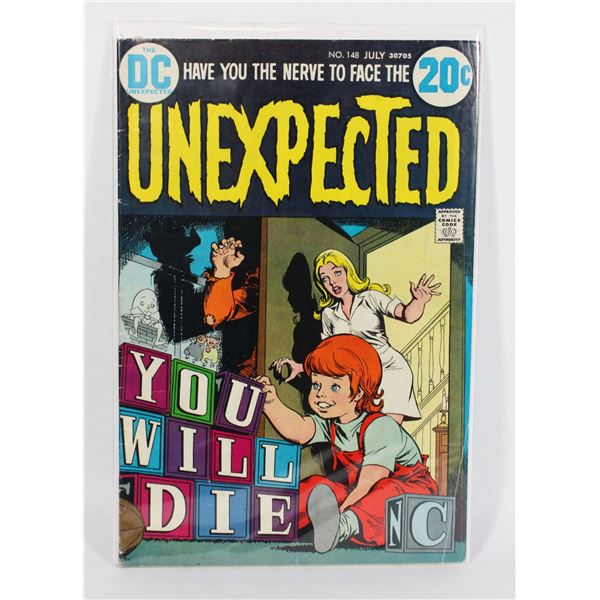 #972 DC DETECTIVE COMICS THE UNEXPECTED #148 1973