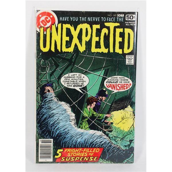 #973 DC DETECTIVE COMICS THE UNEXPECTED #187 1978