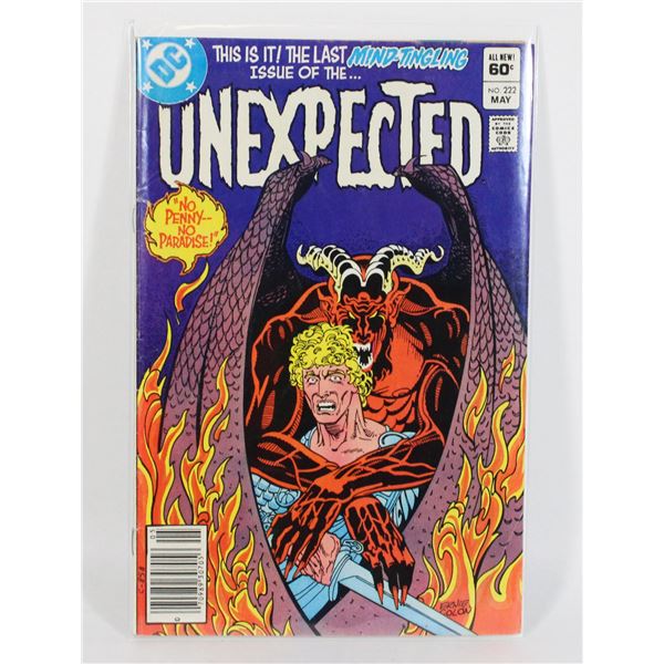 #976 DC DETECTIVE COMICS THE UNEXPECTED #222 1981