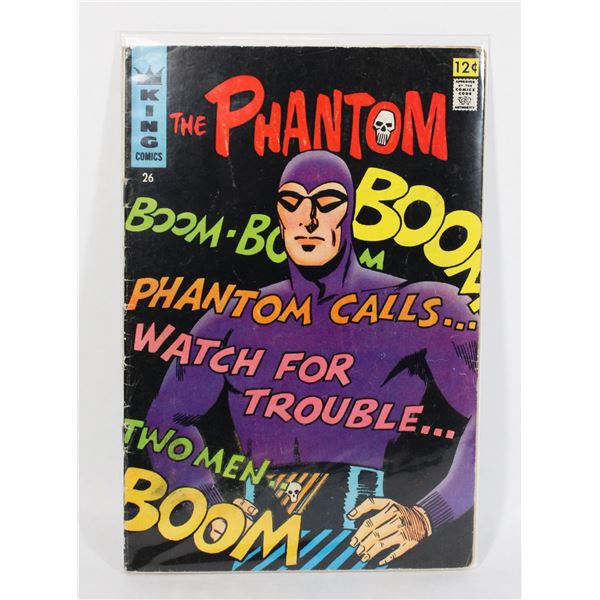 #1000 KING COMICS THE PHANTOM #26 1967 SILVER AGE