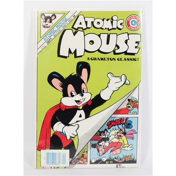 #1001 CHARLTON COMICS ATOMIC MOUSE #10 SEPT 1985
