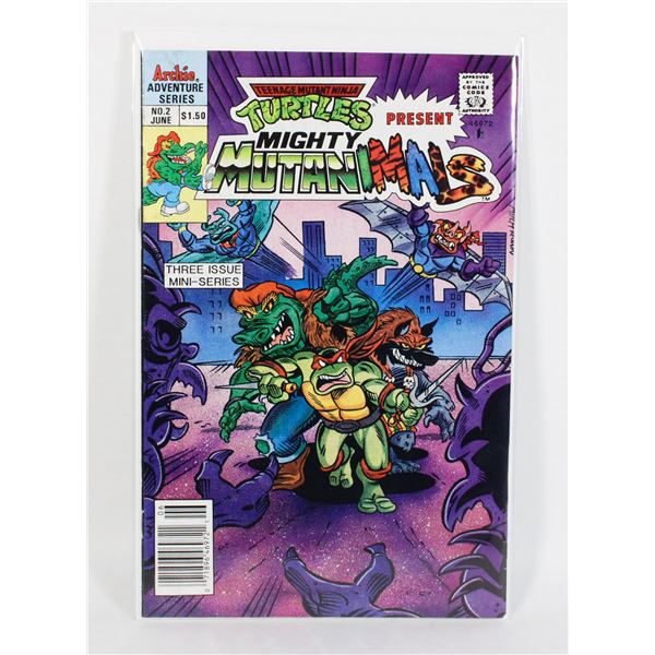 #1003 TEENAGE MUTANT NINJA TURTLES PRESENT #2 1992