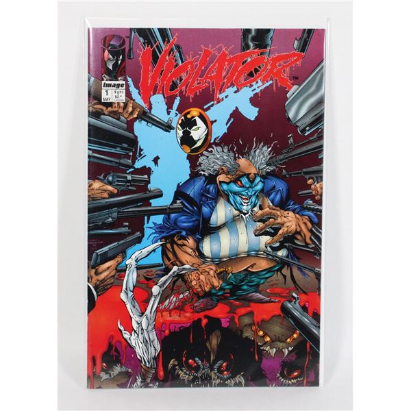 #1009 IMAGE COMICS VIOLATOR #1 MAY 1994 SPAWN