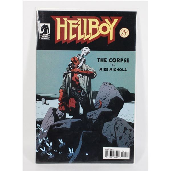 #1015 DARK HORSE COMICS HELLBOY THE CORPSE #1 2004