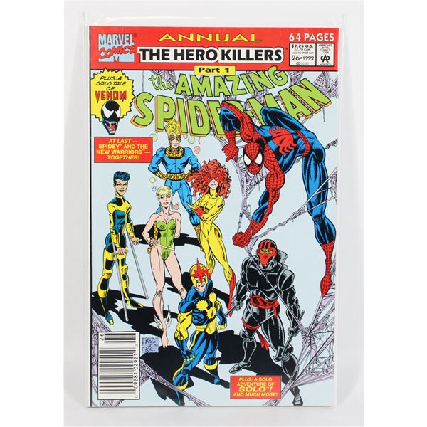#1033 MARVEL AMAZING SPIDER-MAN ANNUAL #26 1992
