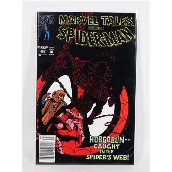 #1037 MARVEL COMICS MARVEL TALES #260 APRIL 1992