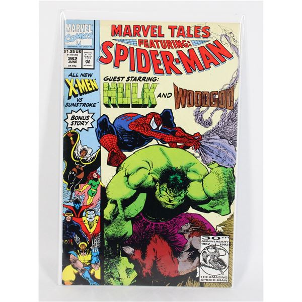 #1038 MARVEL COMICS MARVEL TALES #262 JUNE 1992