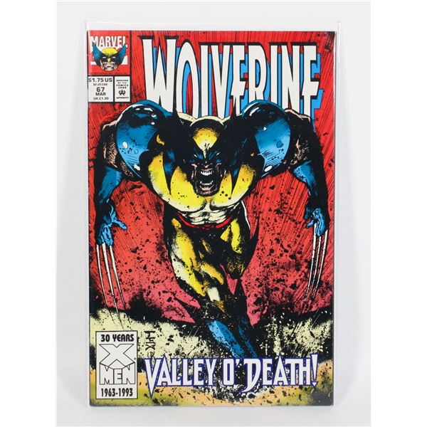 #1044 MARVEL COMICS WOLVERINE #67 MARCH 1993