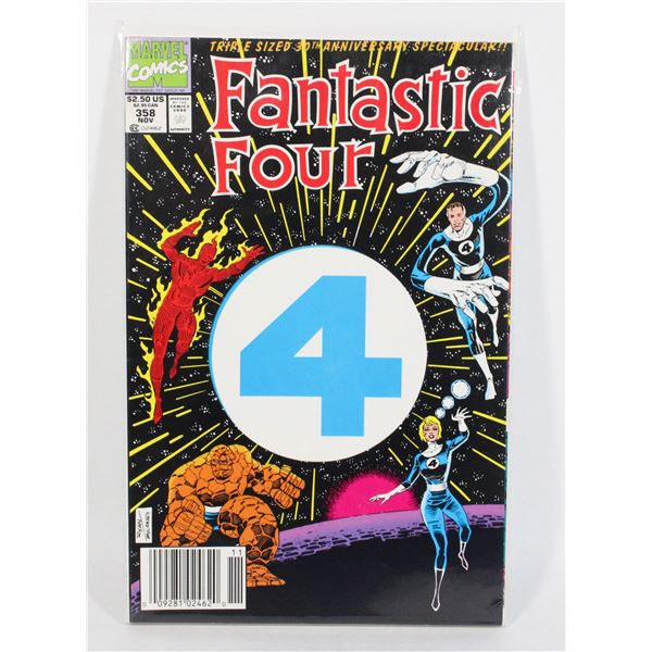 #1058 MARVEL COMICS FANTASTIC FOUR #358 NOV 1991