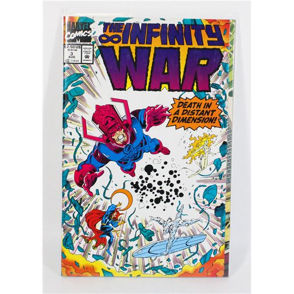 #1061 MARVEL COMICS INFINITY WAR #3 AUGUST 1992