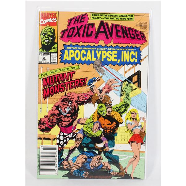 #1062 MARVEL COMICS THE TOXIC AVENGER #2 MAY 1991