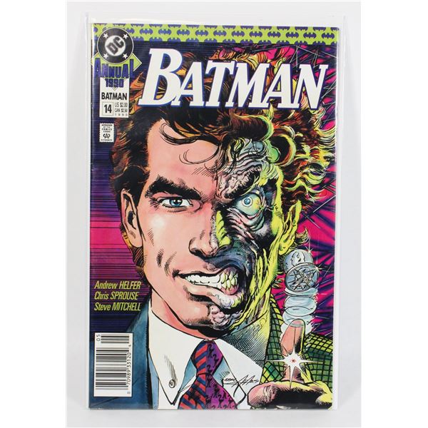 #1076 DC DETECTIVE COMICS BATMAN ANNUAL #14 1990