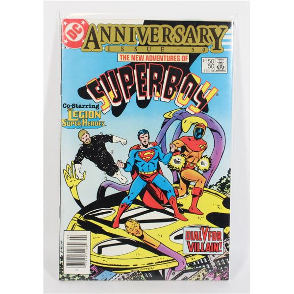 #1088 DC THE NEW ADVENTURES OF SUPERBOY #50 1984