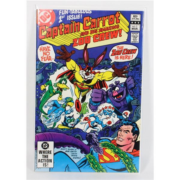 #1096 DC DETECTIVE COMICS CAPTAIN CARROT #1 1982