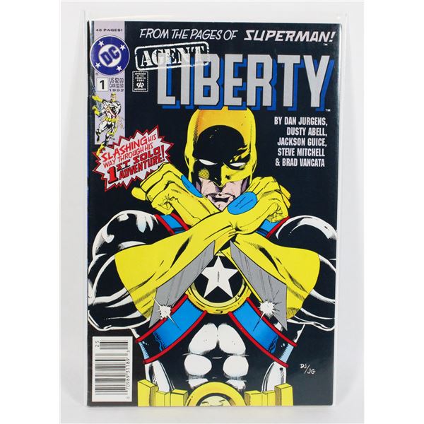 #1099 DC DETECTIVE COMICS AGENTY LIBERTY #1 1992
