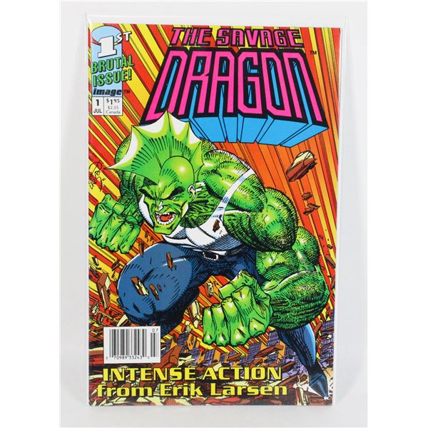 #1107  IMAGE COMICS SAVAGE DRAGON #1 JULY 1992