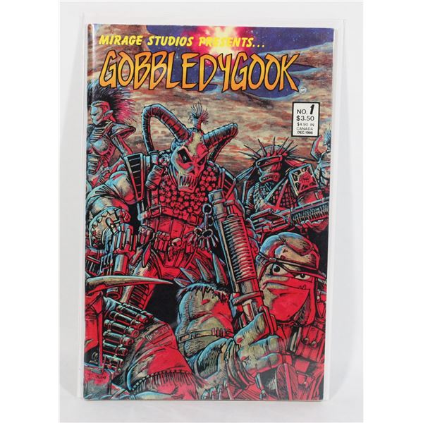 #1123 MIRAGE STUDIOS COMICS GOBBLEDYGOOK #1 1986