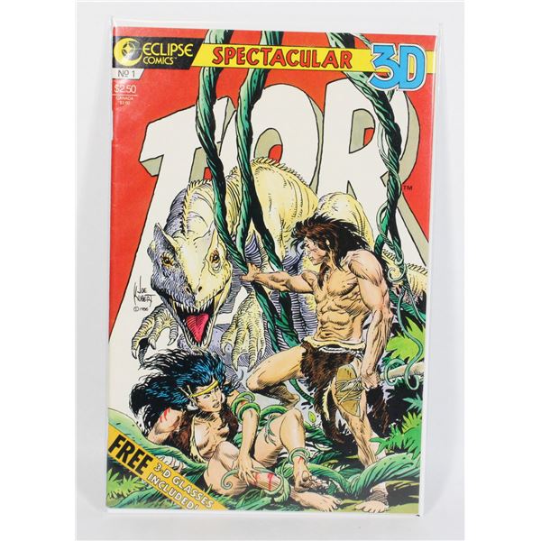 #1128 ECLIPSE COMICS TOR #1 SPECTACULAR 3D 1986