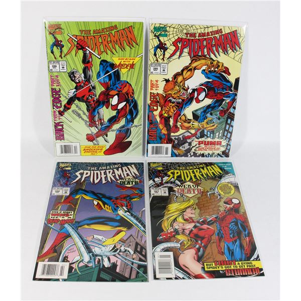 #1134  MARVEL COMICS AMAZING SPIDER-MAN #395-#398