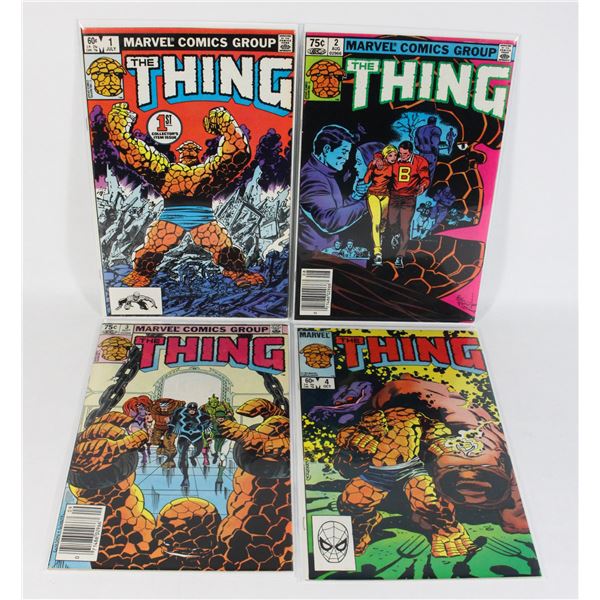 #1136  MARVEL COMICS THE THING #1-#4 JULY 1983