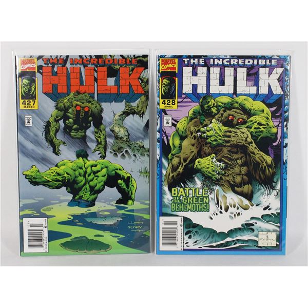 #1138  MARVEL COMICS INCREDIBLE HULK #427-#428