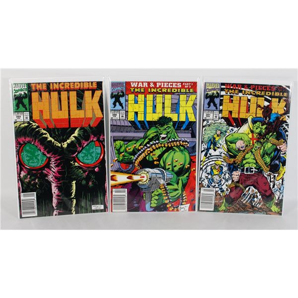 #1139  MARVEL COMICS INCREDIBLE HULK #389-#391