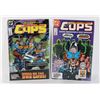 Image 1 : #1143 DC DETECTIVE COMICS COPS #2 + #10 SEPT 1988